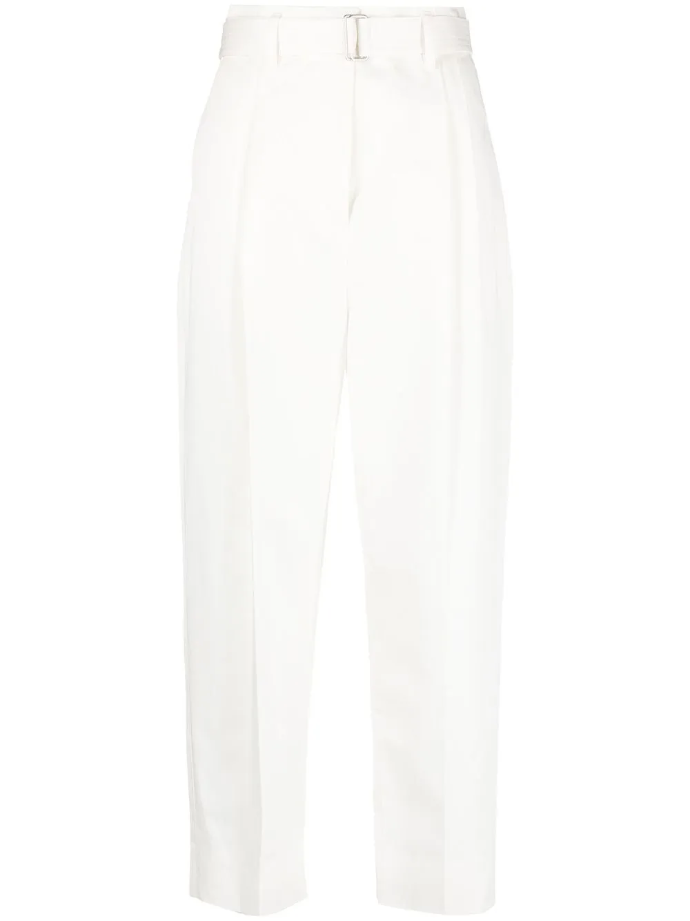 

Christian Wijnants Puro belted tapered trousers - White