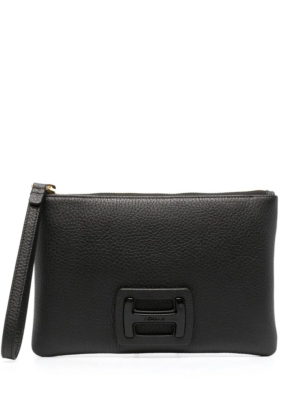 

Hogan H-Bag calf-leather clutch bag - Black