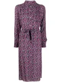 A.P.C. long-sleeve shirt dress - Pink