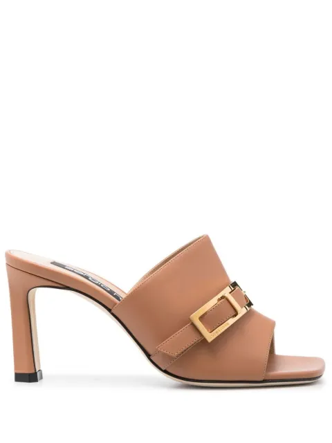 Sergio Rossi buckle-detail leather sandals