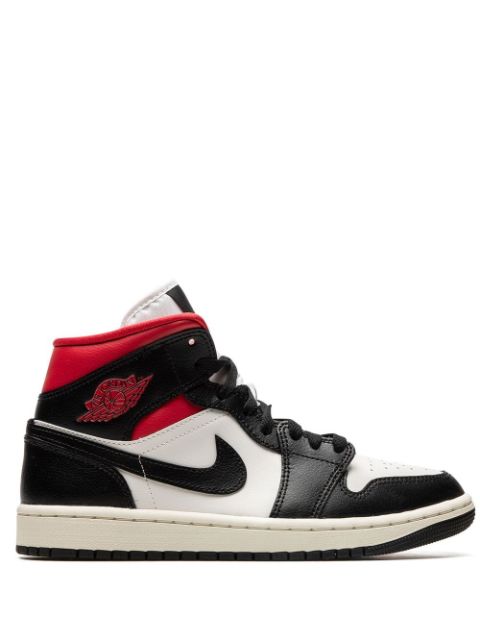 Jordan Air Jordan 1 Mid "Black Gym Red Sail" sneakers Women