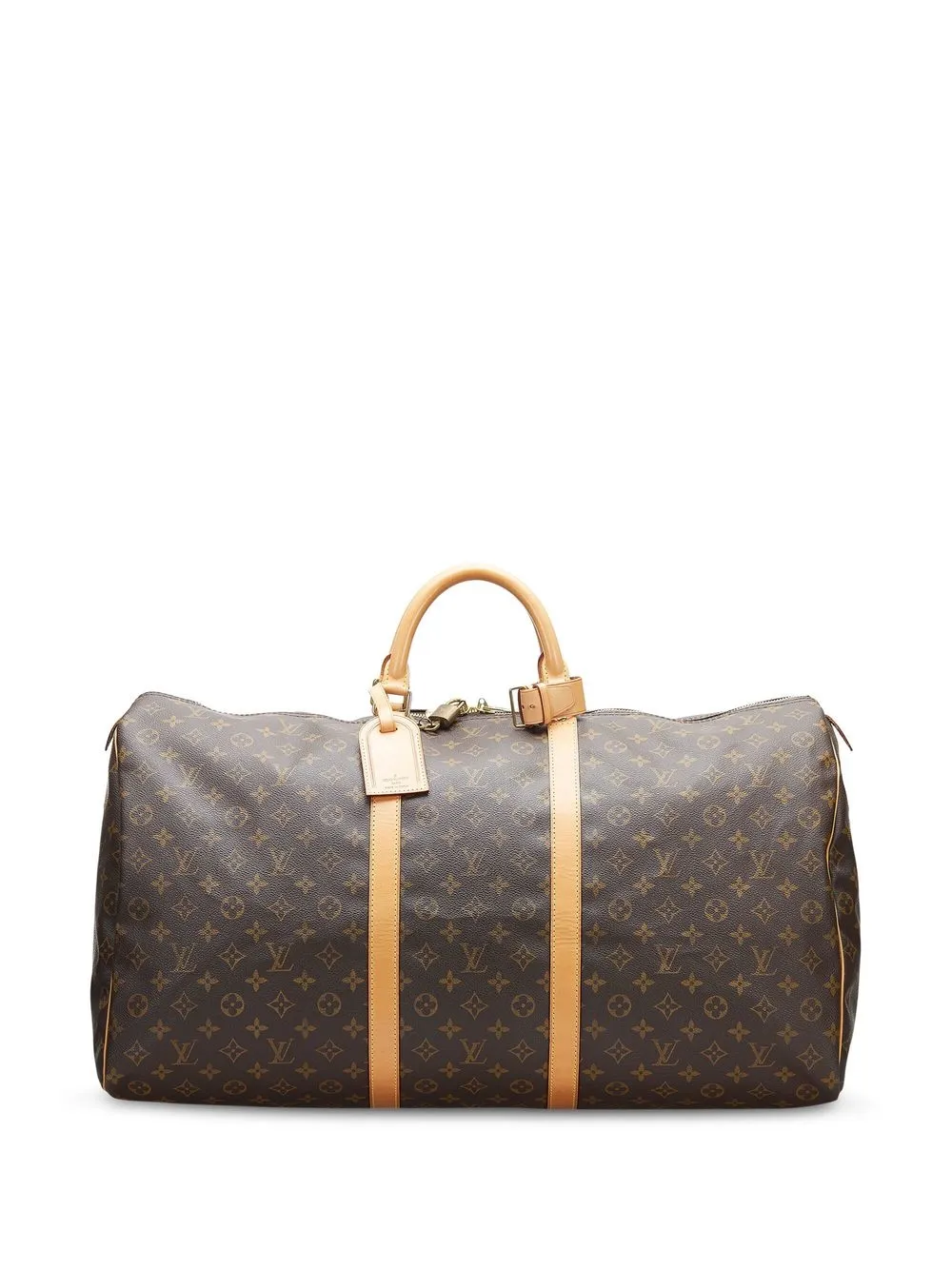 

Louis Vuitton 2000 pre-owned Monogram Keepall 60 travel bag - Brown