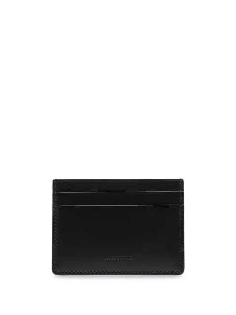 Jil Sander tarjetero con logo estampado