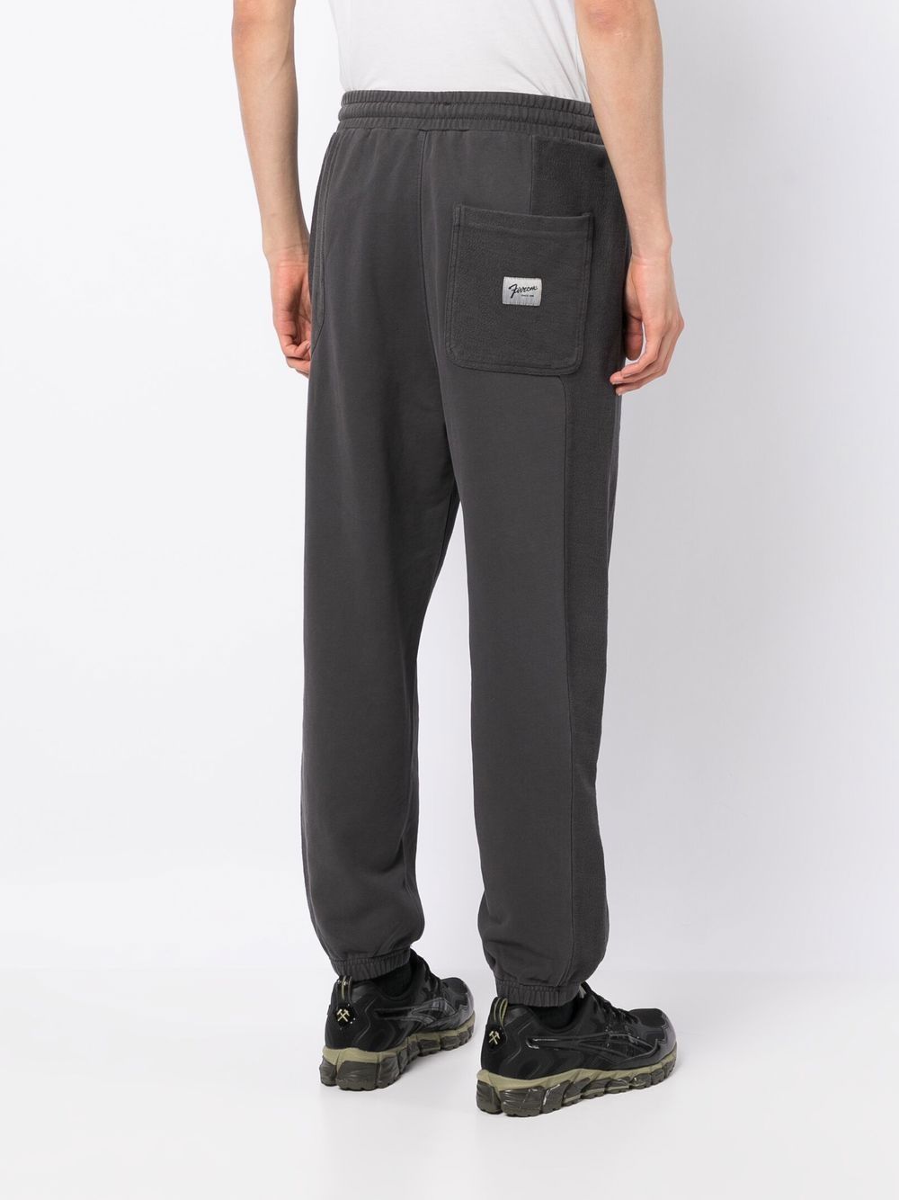 Shop Five Cm Drawstring Straight-leg Trousers In Grey