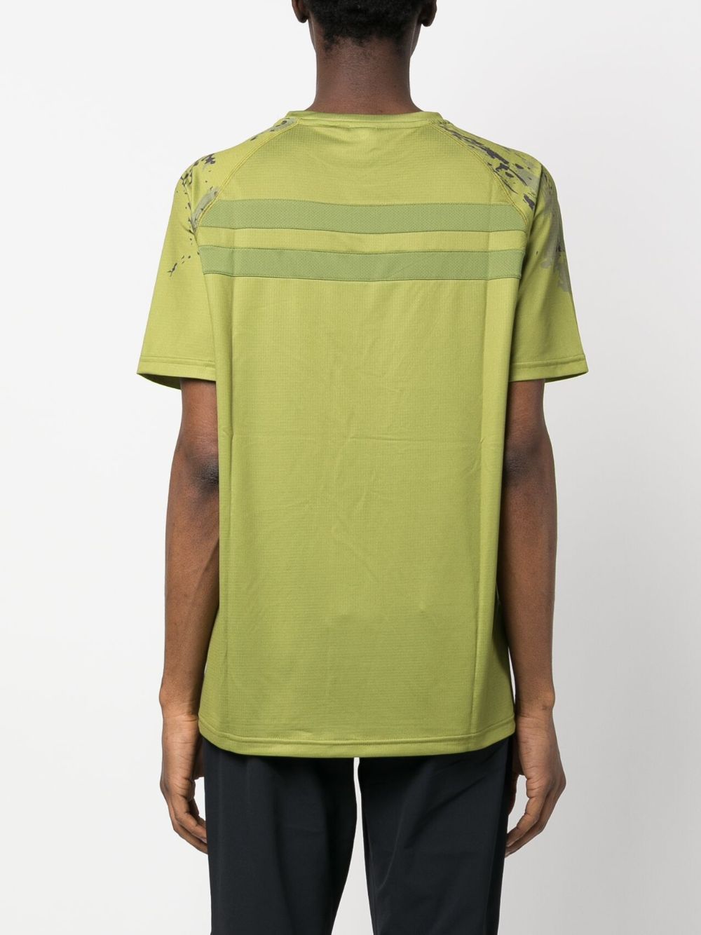 Shop Rossignol Logo-print Lightweight T-shirt In Green