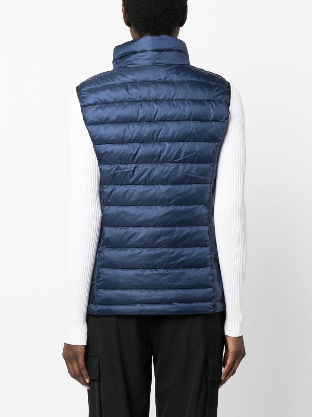 Shop Rossignol Logo-patch Padded Gilet In 蓝色