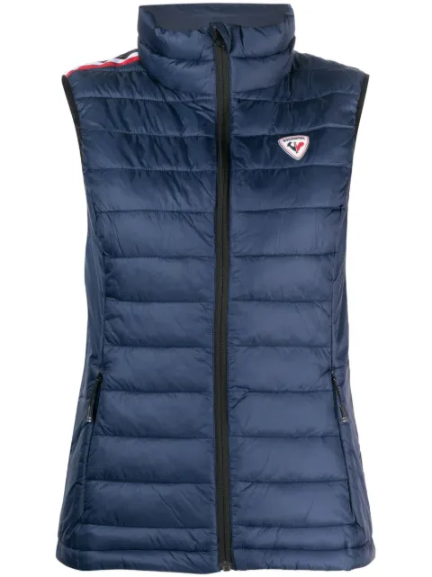 Rossignol logo-patch padded gilet 