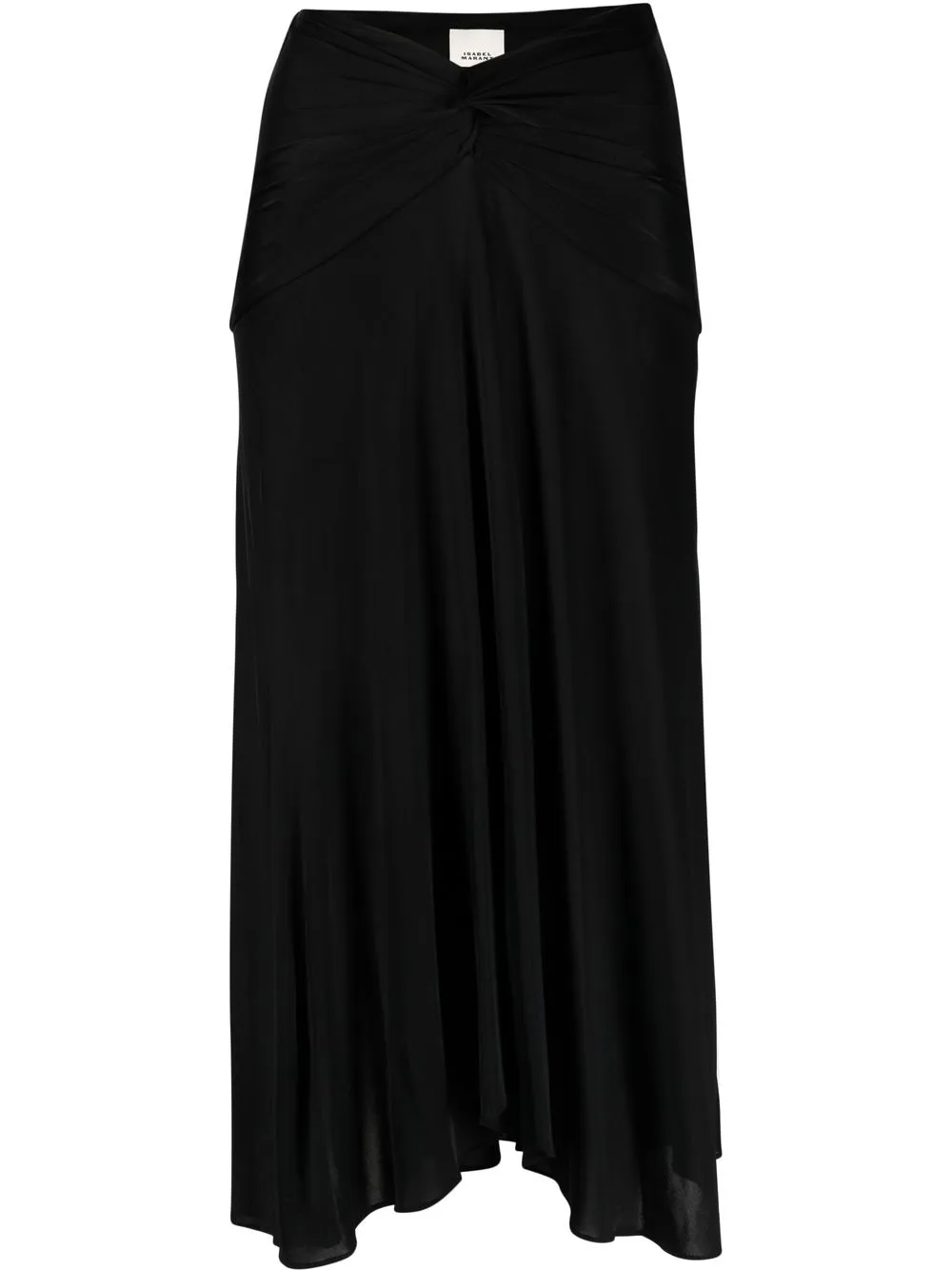 

Isabel Marant Juneo high-rise midiskirt - Black