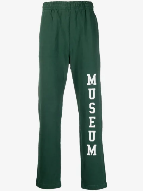 Museum Of Peace & Quiet logo-print cotton pants