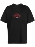 MSGM graphic-print cotton T-shirt - Black
