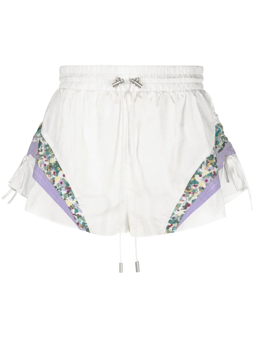 

Isabel Marant Étoile toggle-fastening track shorts - White