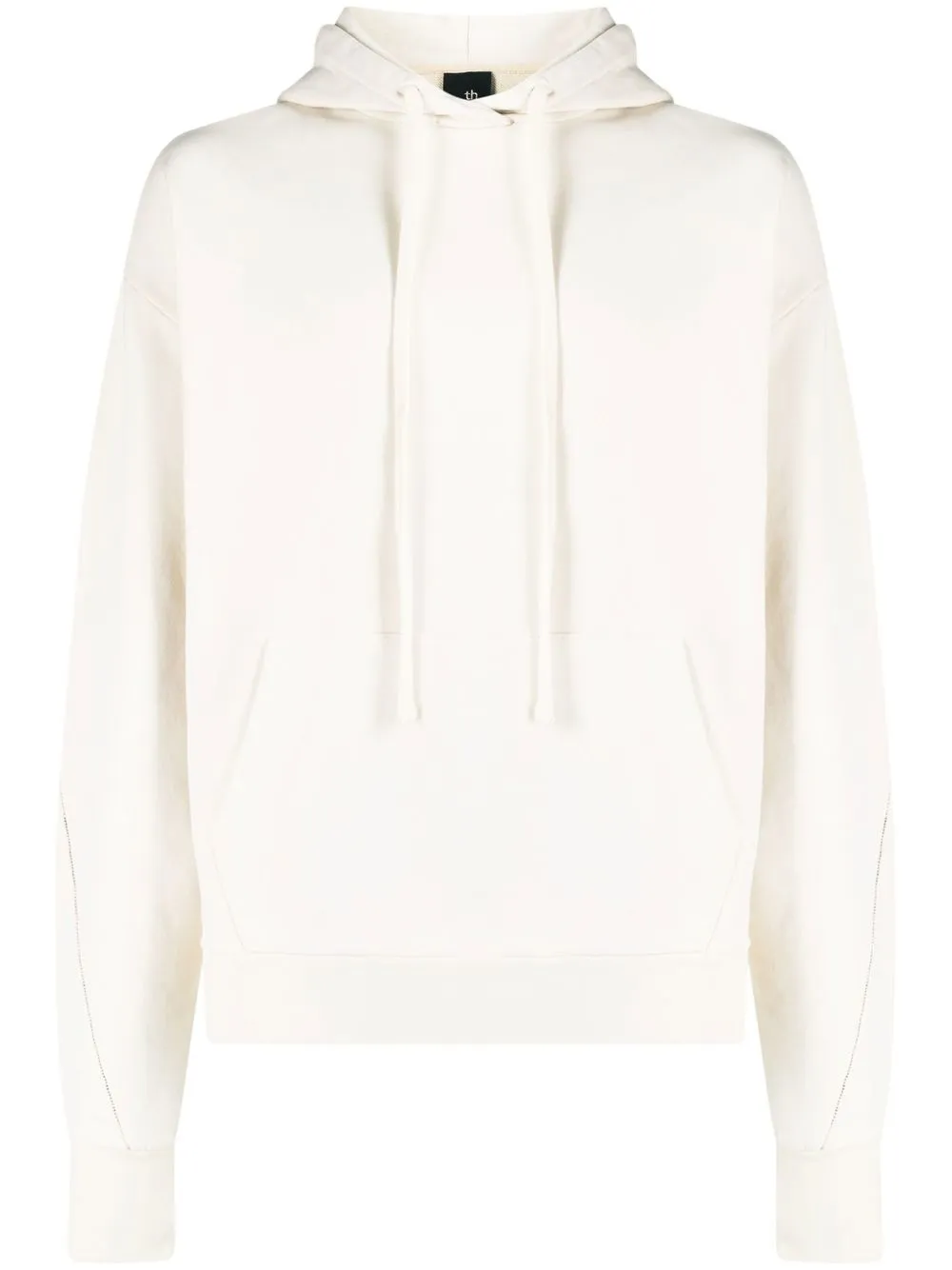 

Thom Krom contrast-panel long-sleeve hoodie - Neutrals