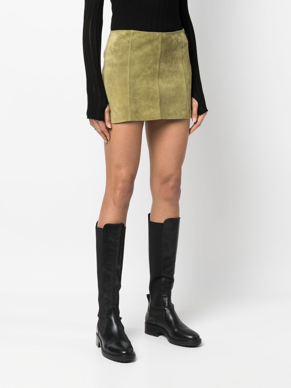 Petar Petrov Ric Suede Mini Skirt - Farfetch