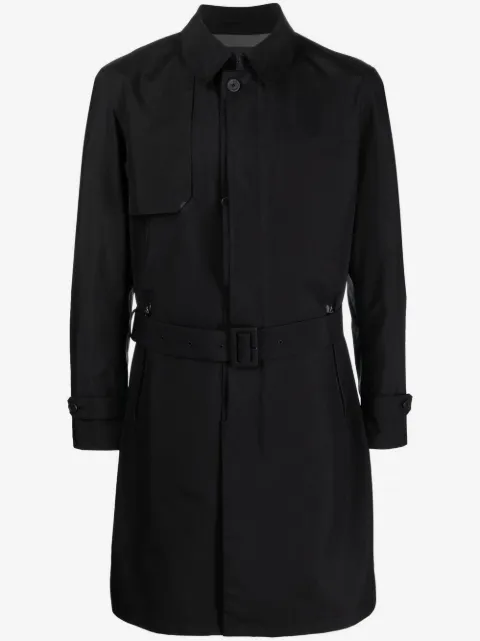 Herno two-pocket belted waist coat 