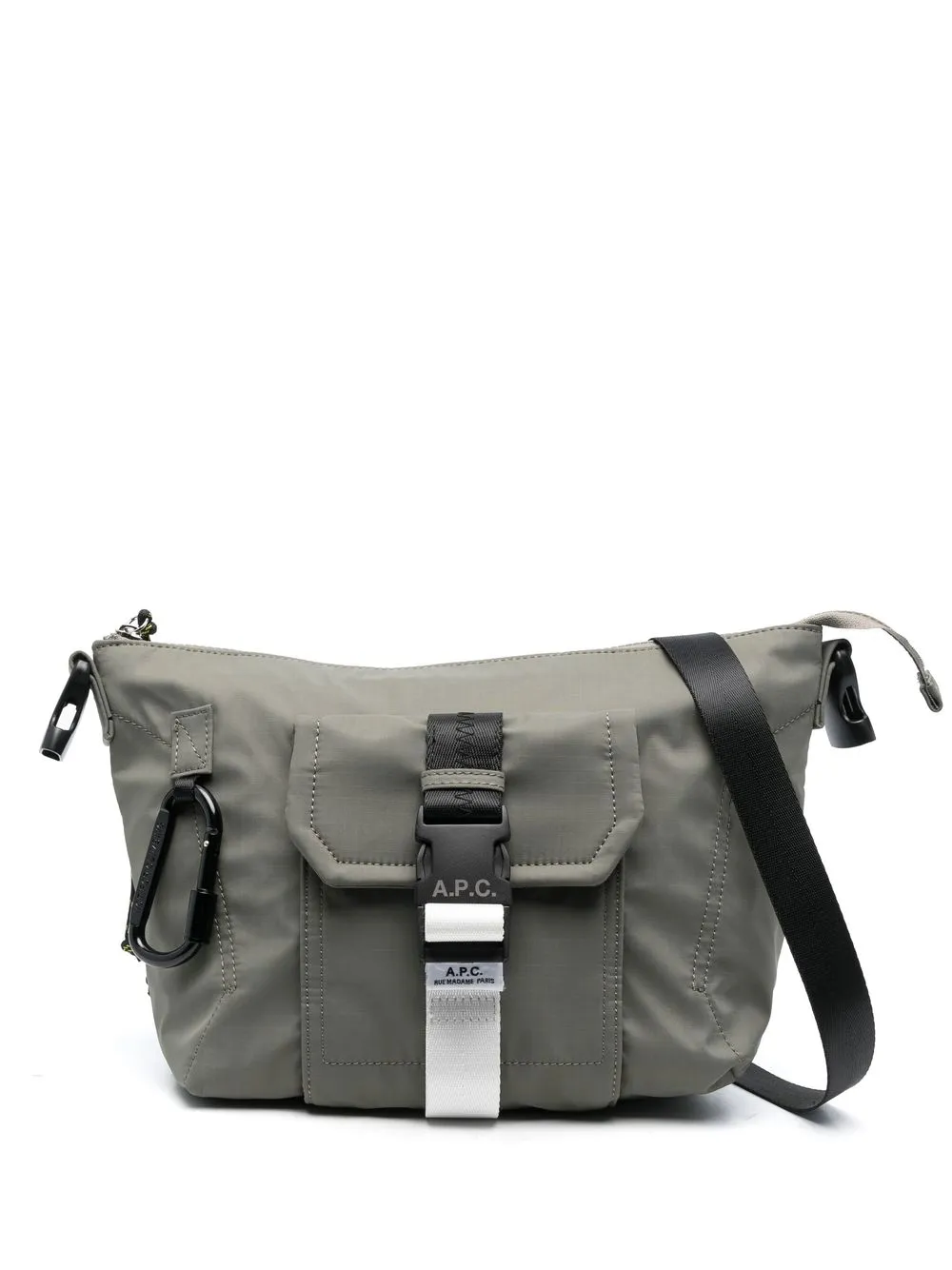 

A.P.C. Treck buckle-fastening shoulder bag - Green