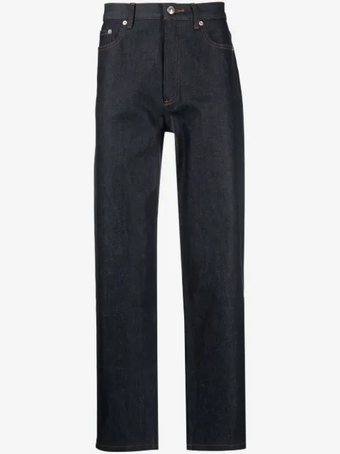 A.P.C. прямые джинсы средней посадки