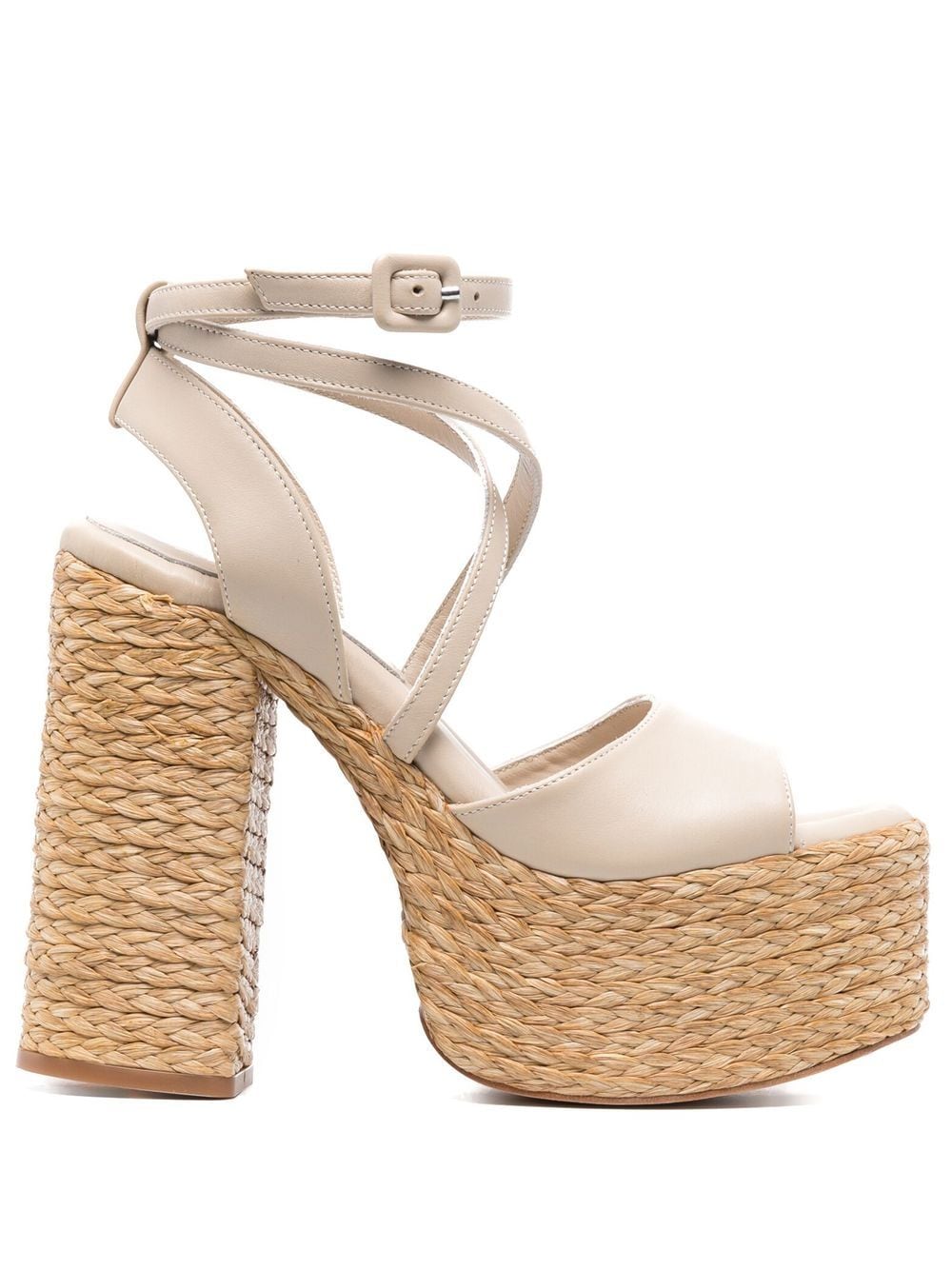 

Paloma Barceló calf leather 145mm sandals - Neutrals