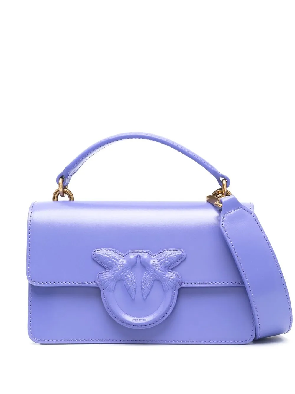 

PINKO Love One mini shoulder bag - Purple