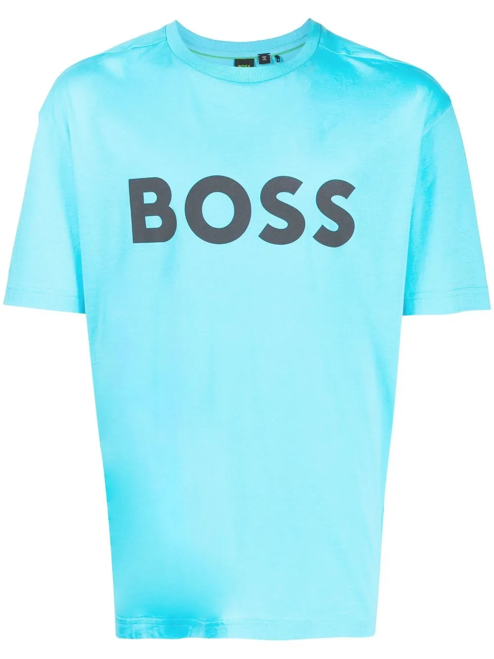 

BOSS Big Logo printed T-shirt - Blue
