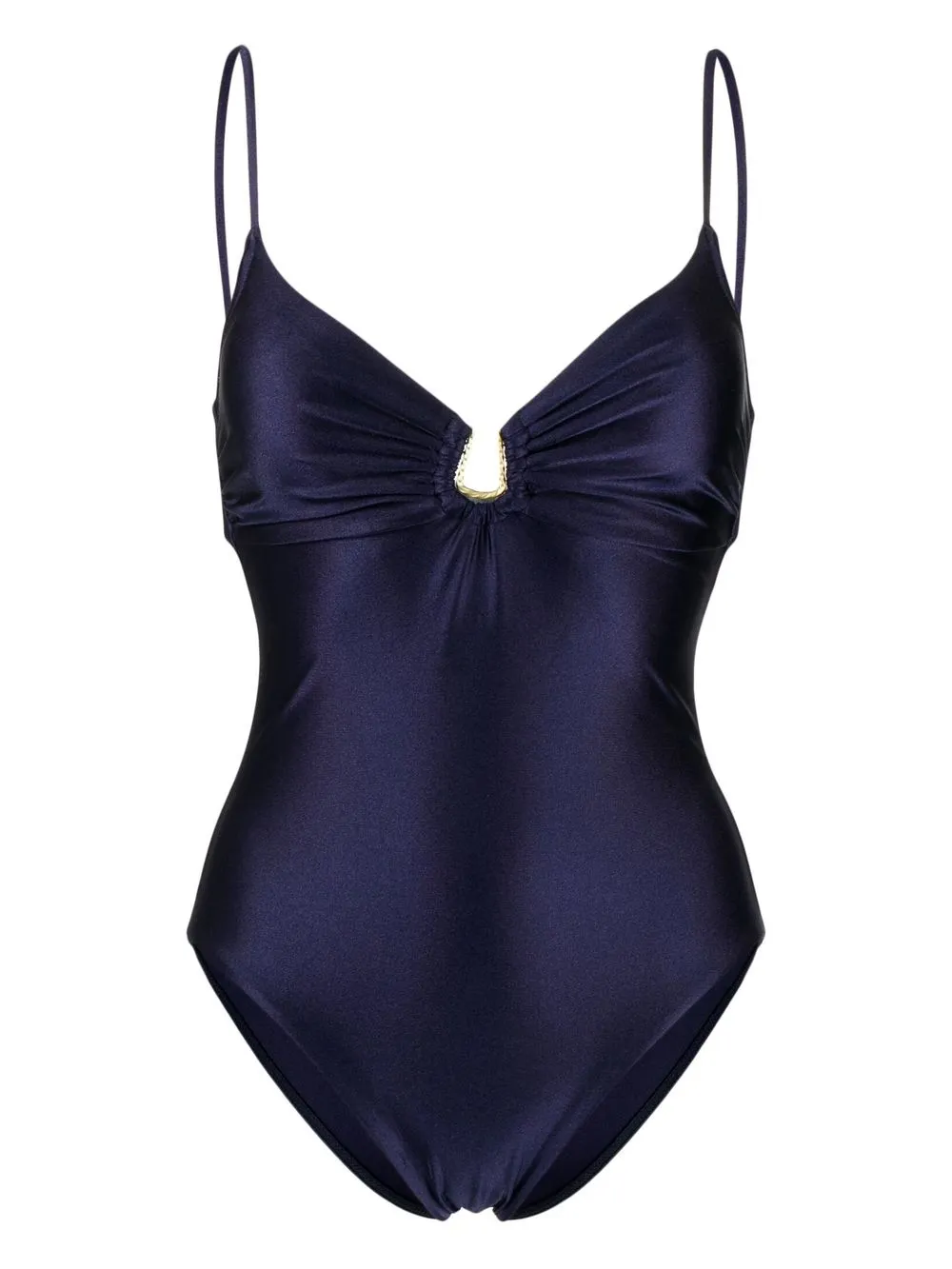 

ZIMMERMANN Vitali V-neck swimsuit - Blue