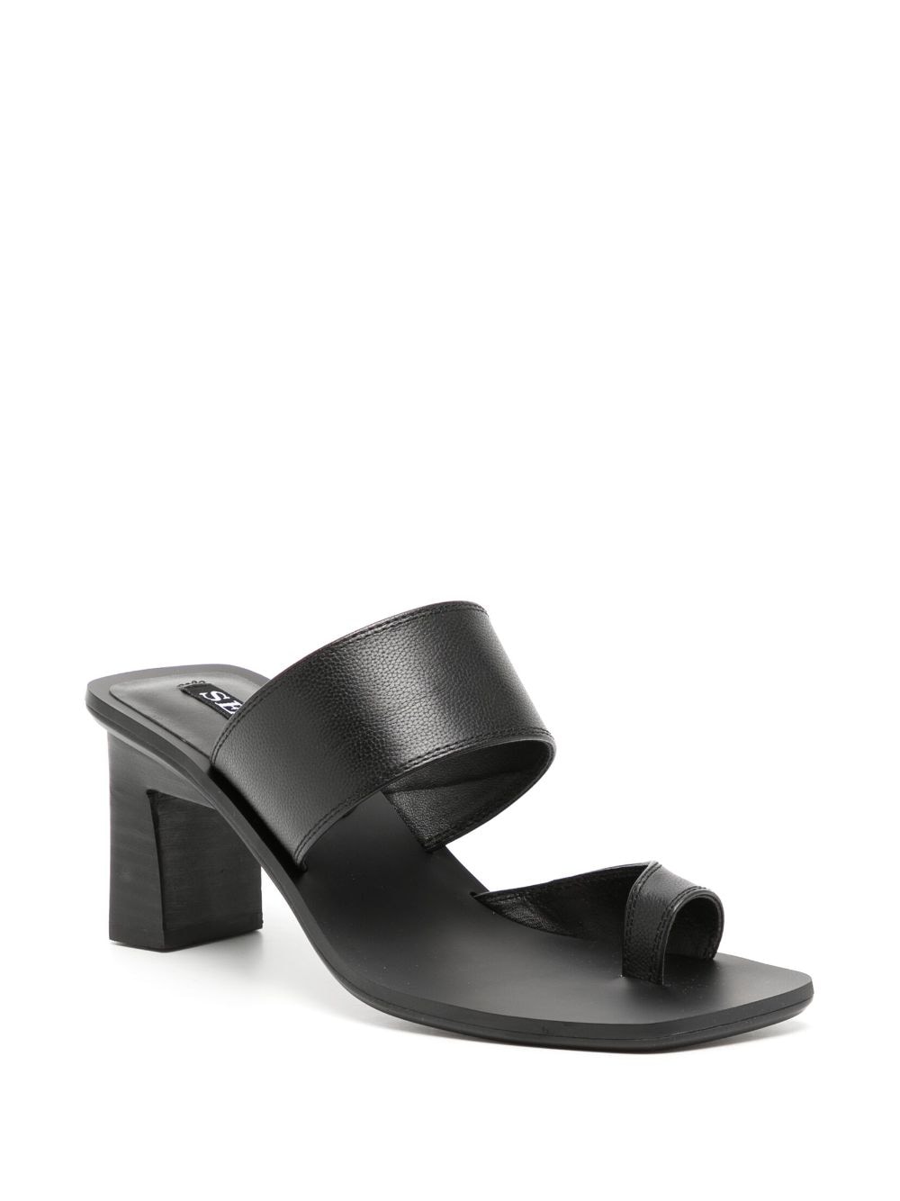 Shop Senso Luella 70mm Open-toe Sandals In Schwarz