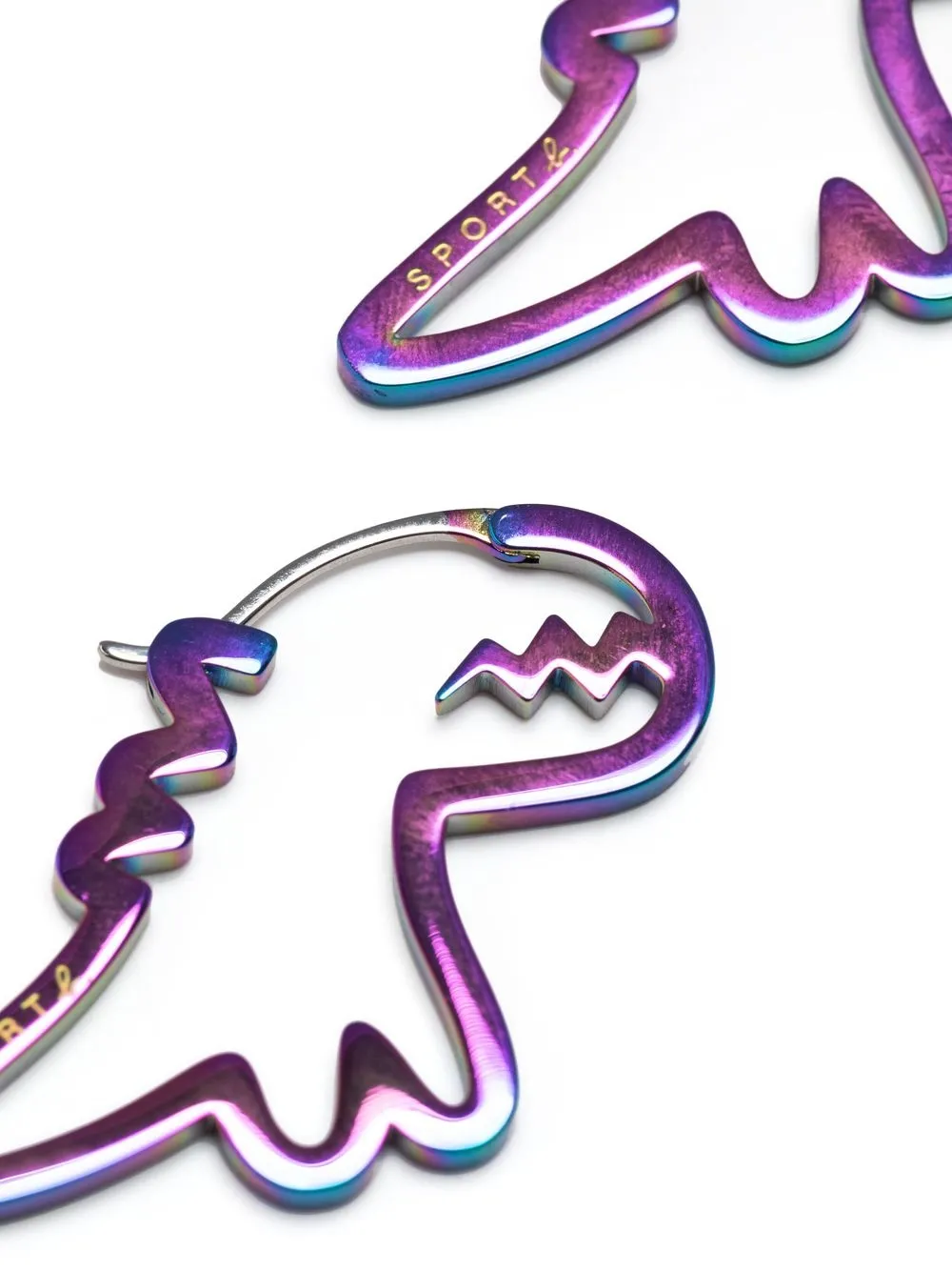 Sport B. By Agnès B. Dino-shape Earrings In Multicolour