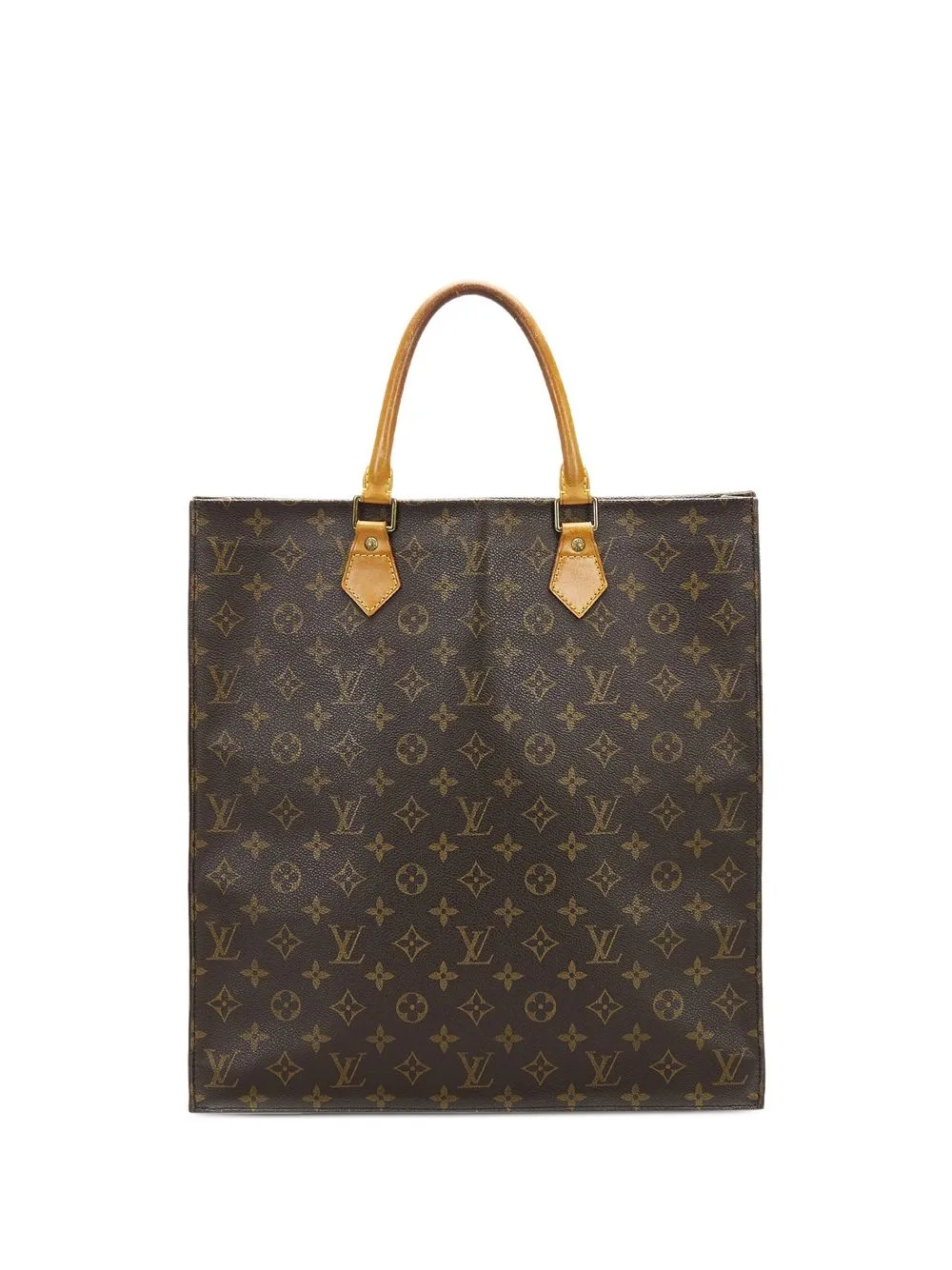 

Louis Vuitton 2003 pre-owned Monogram Sac Plat handbag - Brown