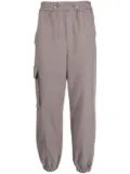 ZZERO BY SONGZIO cargo-style drawstring track pants - Grey
