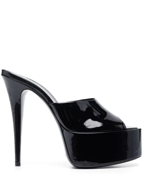 Paris Texas mules Marina XX con tacón de 155mm