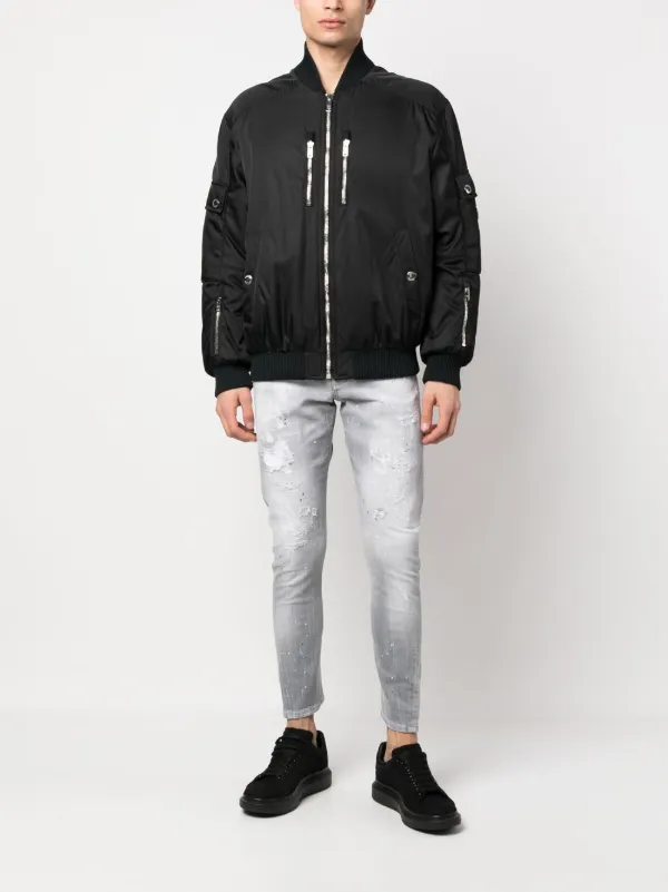 DSQUARED2 ダメージスキニー DSQUARED2 ディースクエアード ダメージ スキニージーンズ