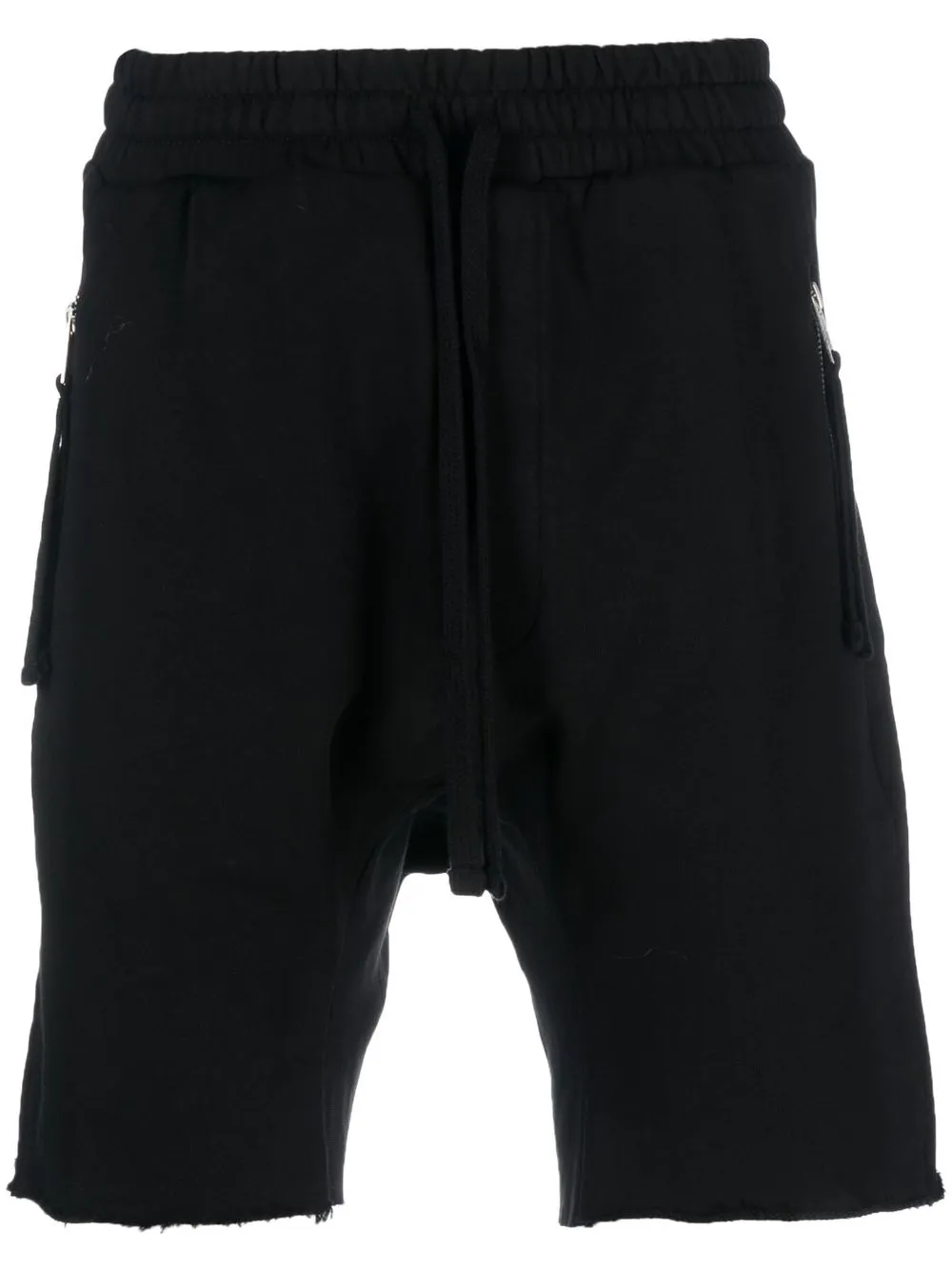 

Thom Krom bermudas slim con cordones en la pretina - Negro