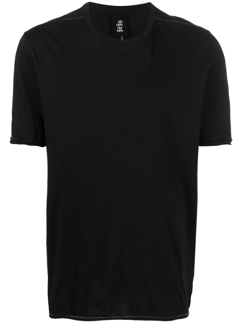 

Thom Krom seam-detail short-sleeved T-shirt - Black
