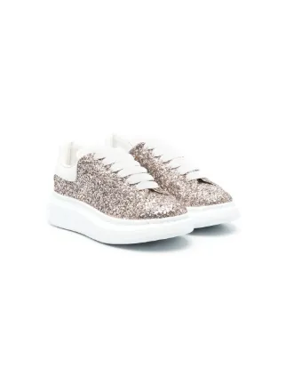 Alexander McQueen Kids Oversized Glitter low-top Sneakers - Farfetch