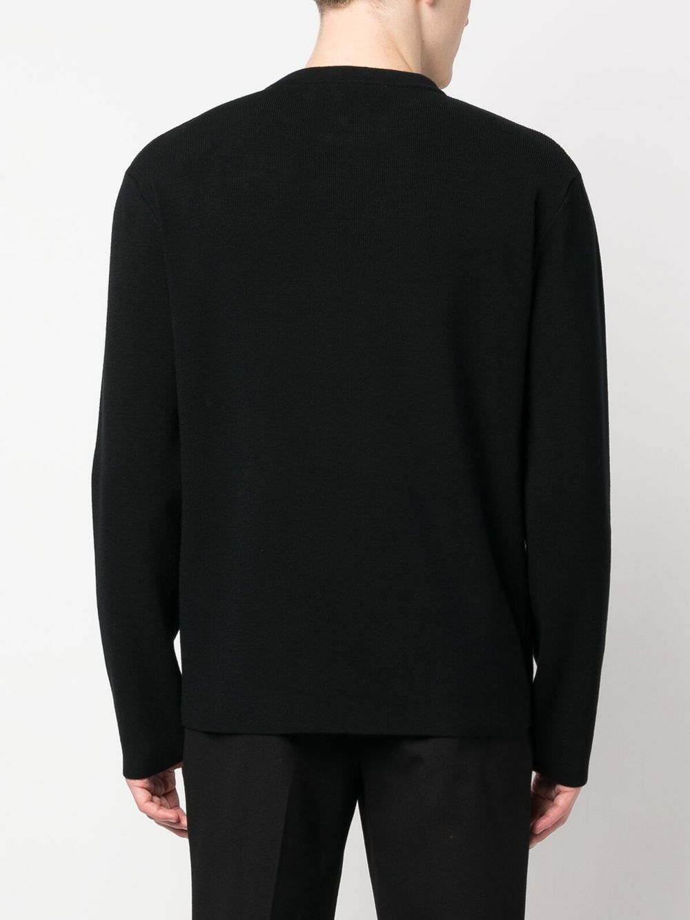 Shop Alyx Buckle-detail Sweater In Black