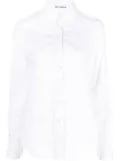 Rabanne button-down organic cotton shirt - White