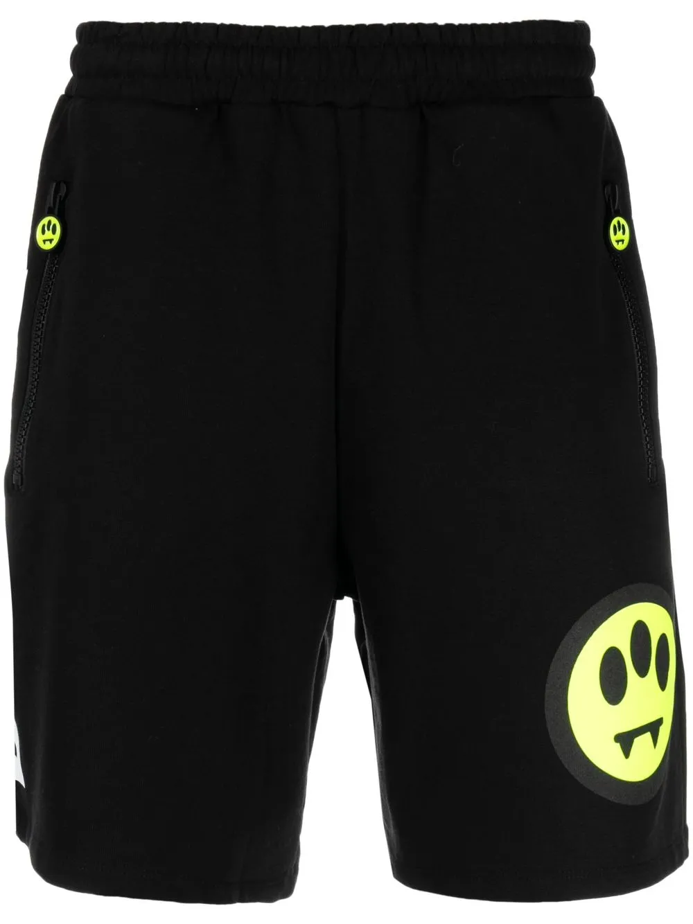 

BARROW logo-print track shorts - Black