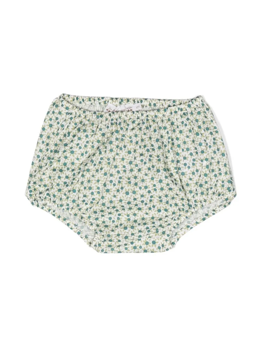 

Bonpoint floral-print cotton bloomers - Green