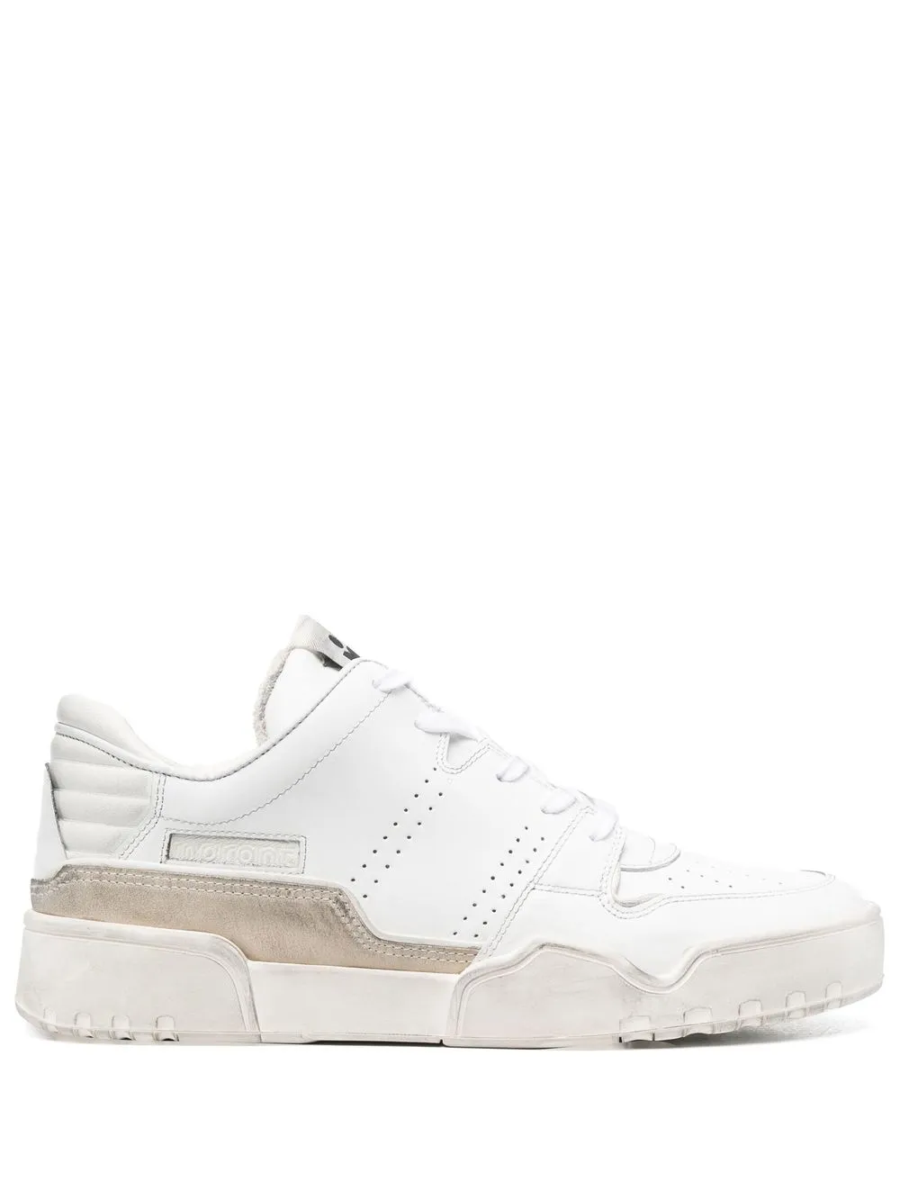 

Isabel Marant Emreeh lace-up leather sneakers - White