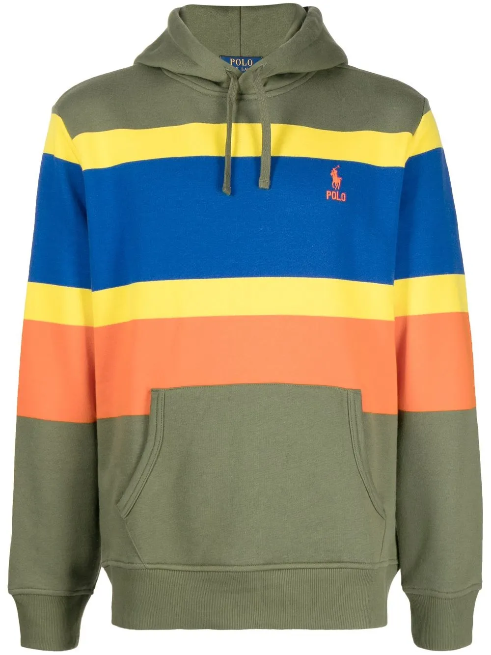 

Polo Ralph Lauren embroidered-logo hoodie - Multicolour