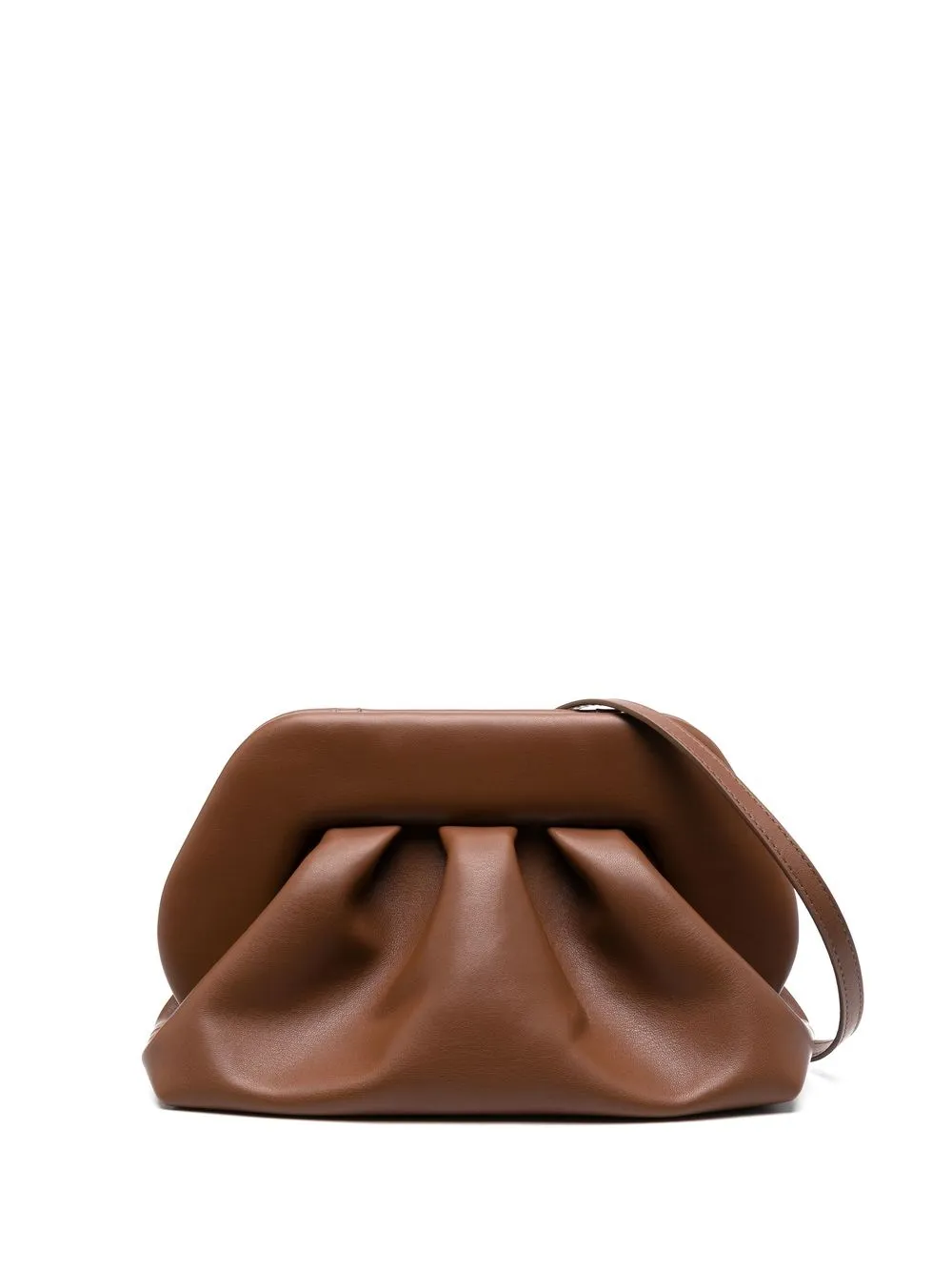 

Themoirè Bois ruched shoulder bag - Brown