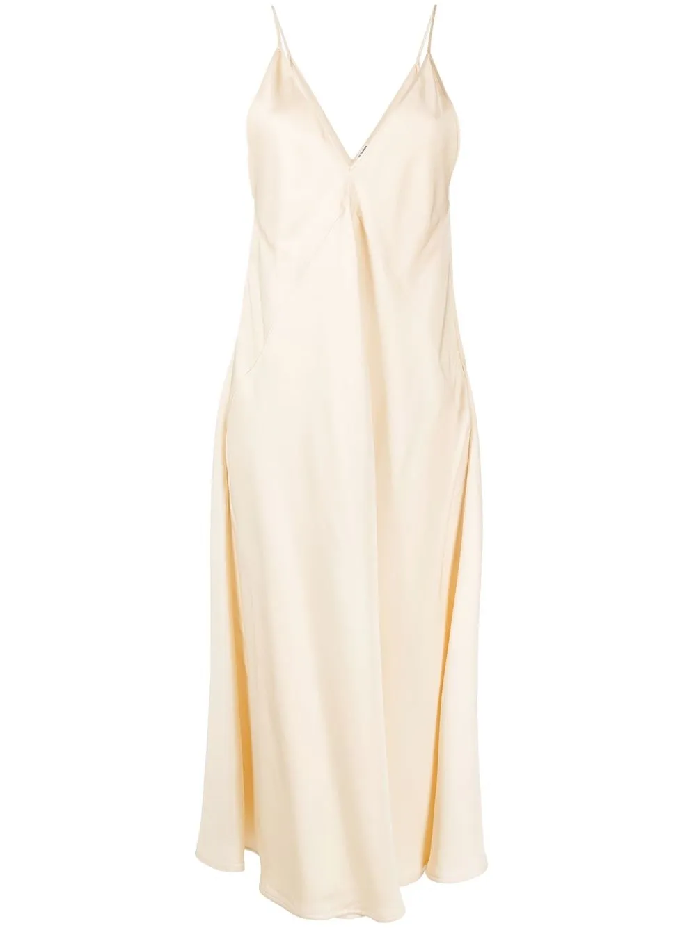 

Jil Sander V-neck slip dress - Neutrals