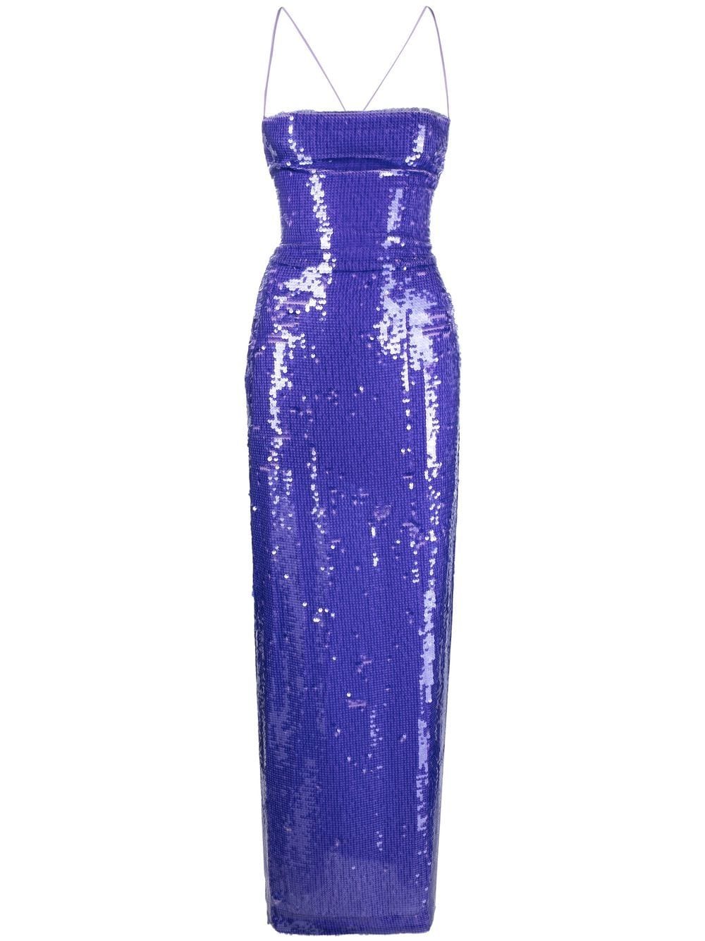 Sabina Musayev Sequin Maxi Dress - Farfetch