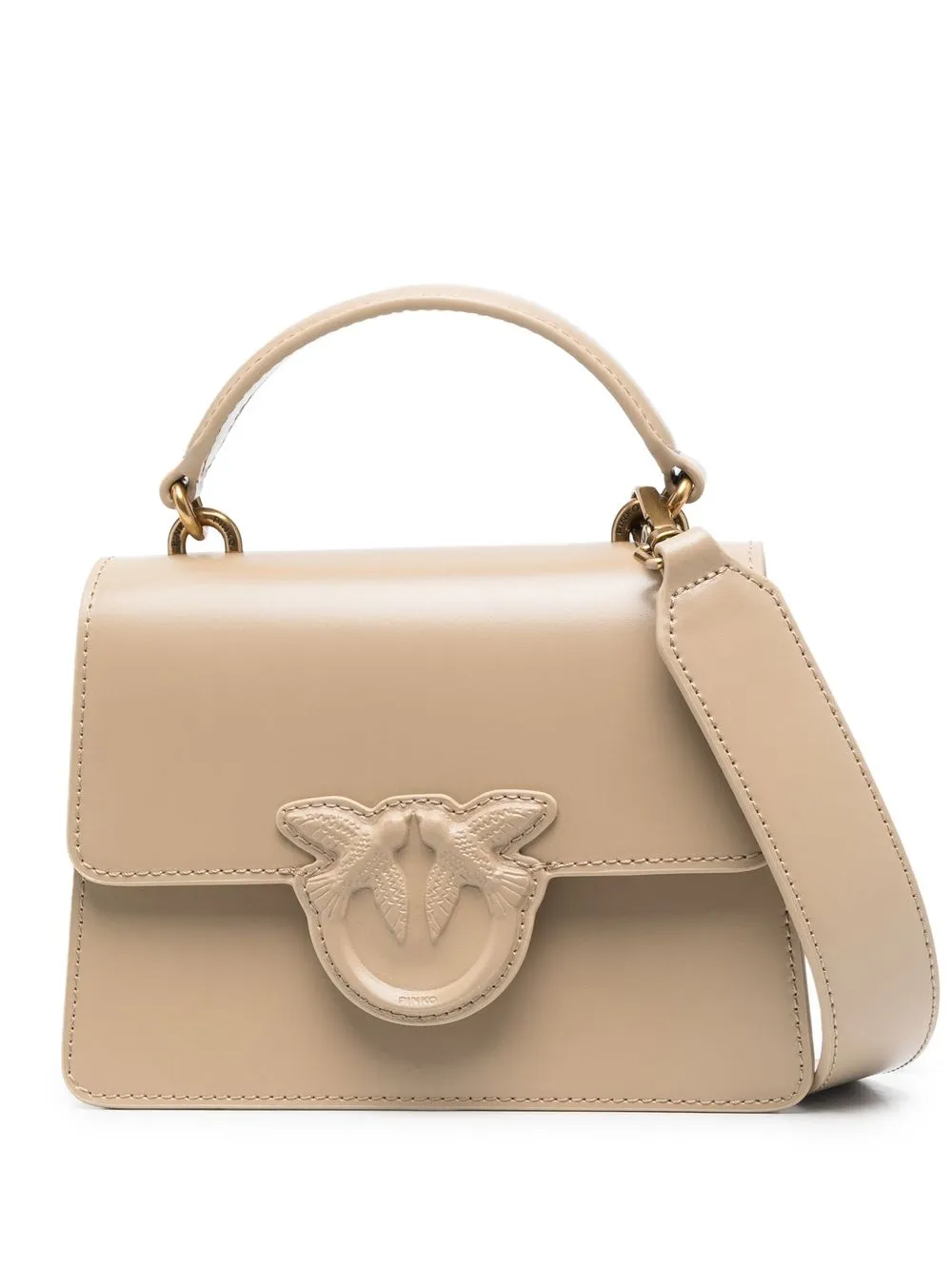 

PINKO Love One shoulder bag - Neutrals