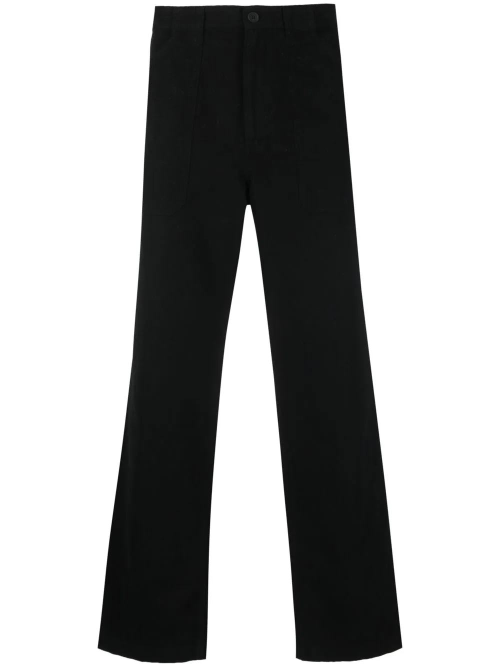 

A.P.C. Sidney straight-leg cotton trousers - Black