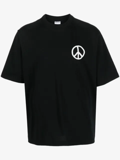 COUNTY OF MILAN peace-logo short-sleeve T-shirt