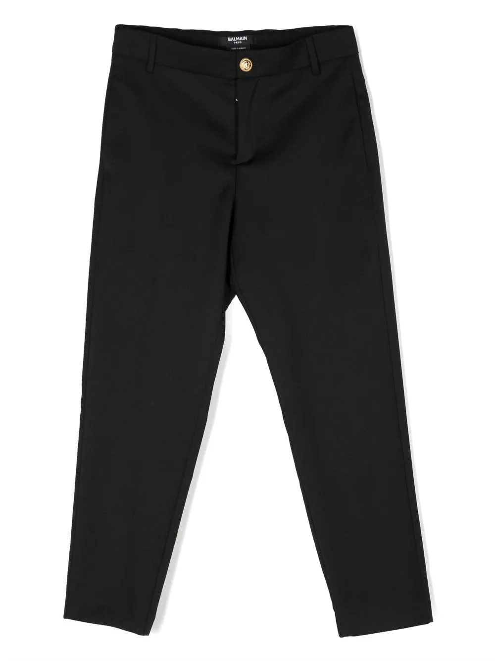 

Balmain Kids virgin-wool trousers - Black