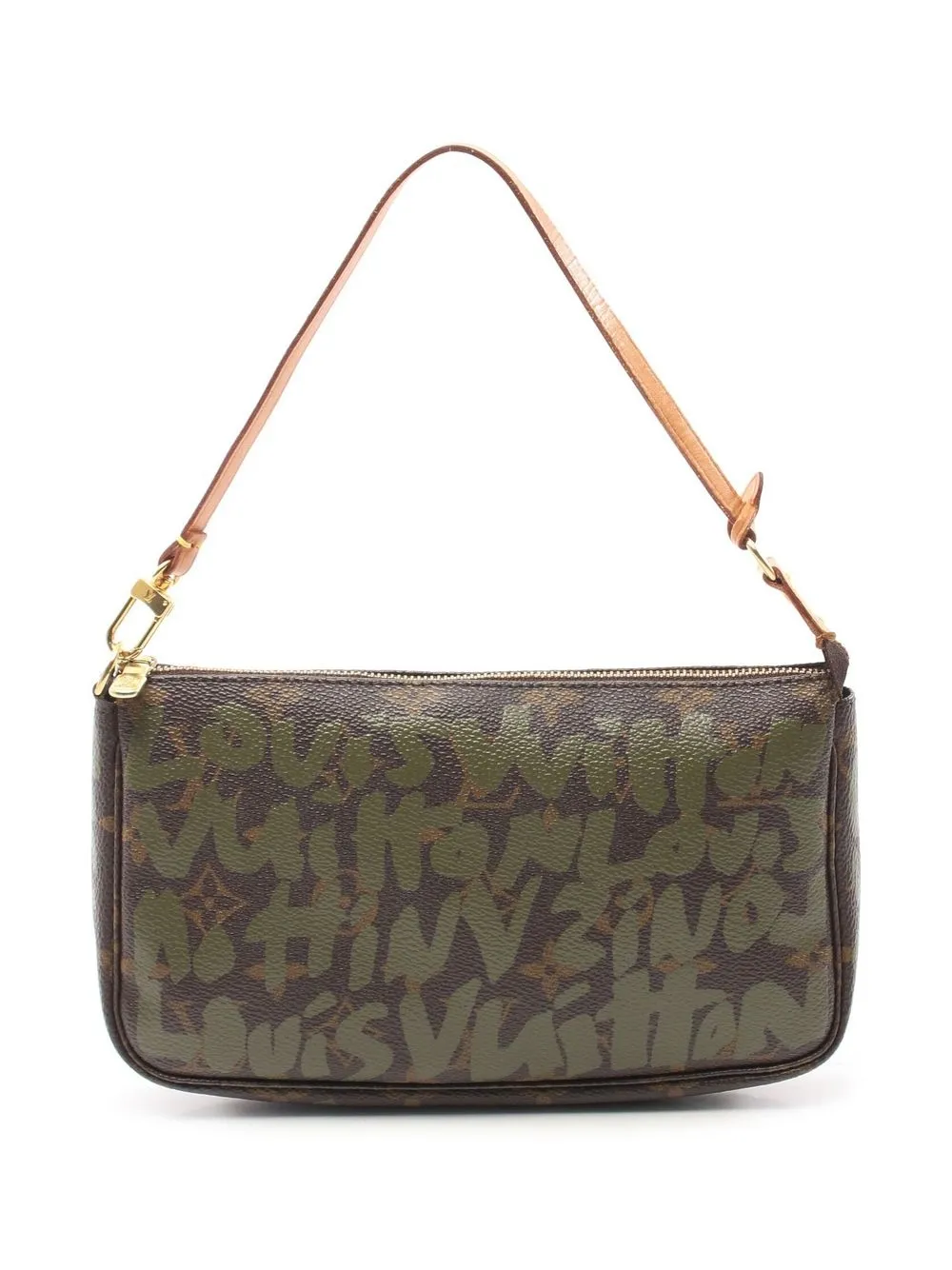 

Louis Vuitton 2001 pre-owned Graffiti Pochette shoulder bag - Brown