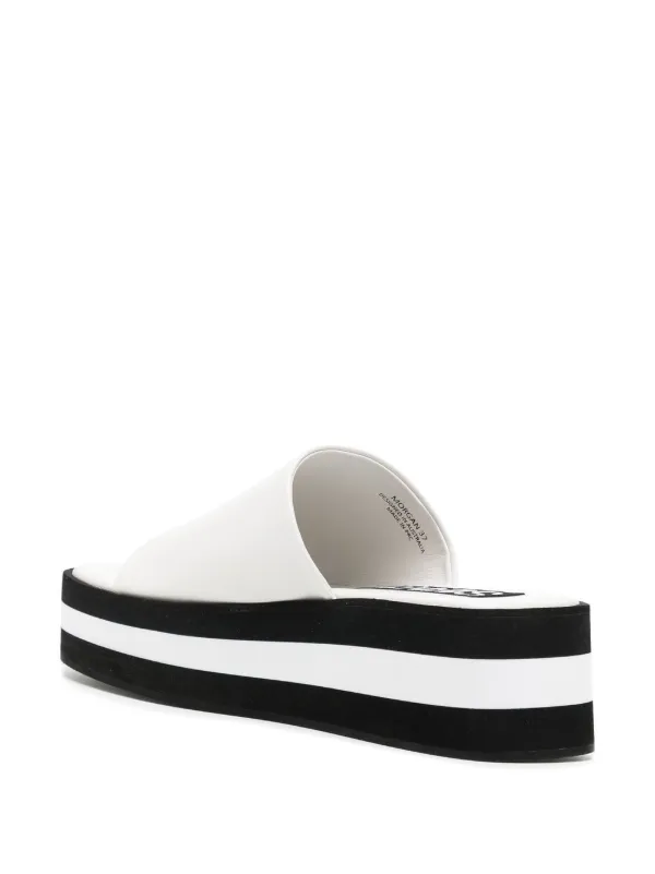 Senso Morgan Platform Sandals White FARFETCH IN
