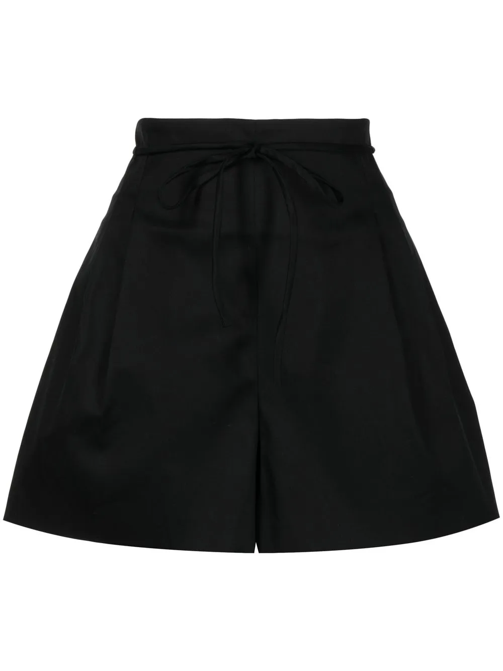

Carolina Herrera pleated high-waisted shorts - Black