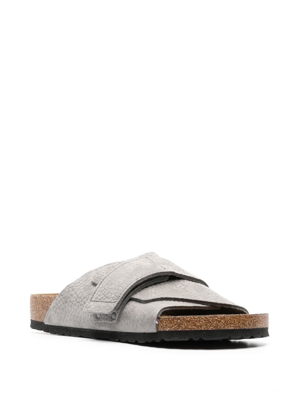 Birkenstock Sandalen met klittenband - Grijs